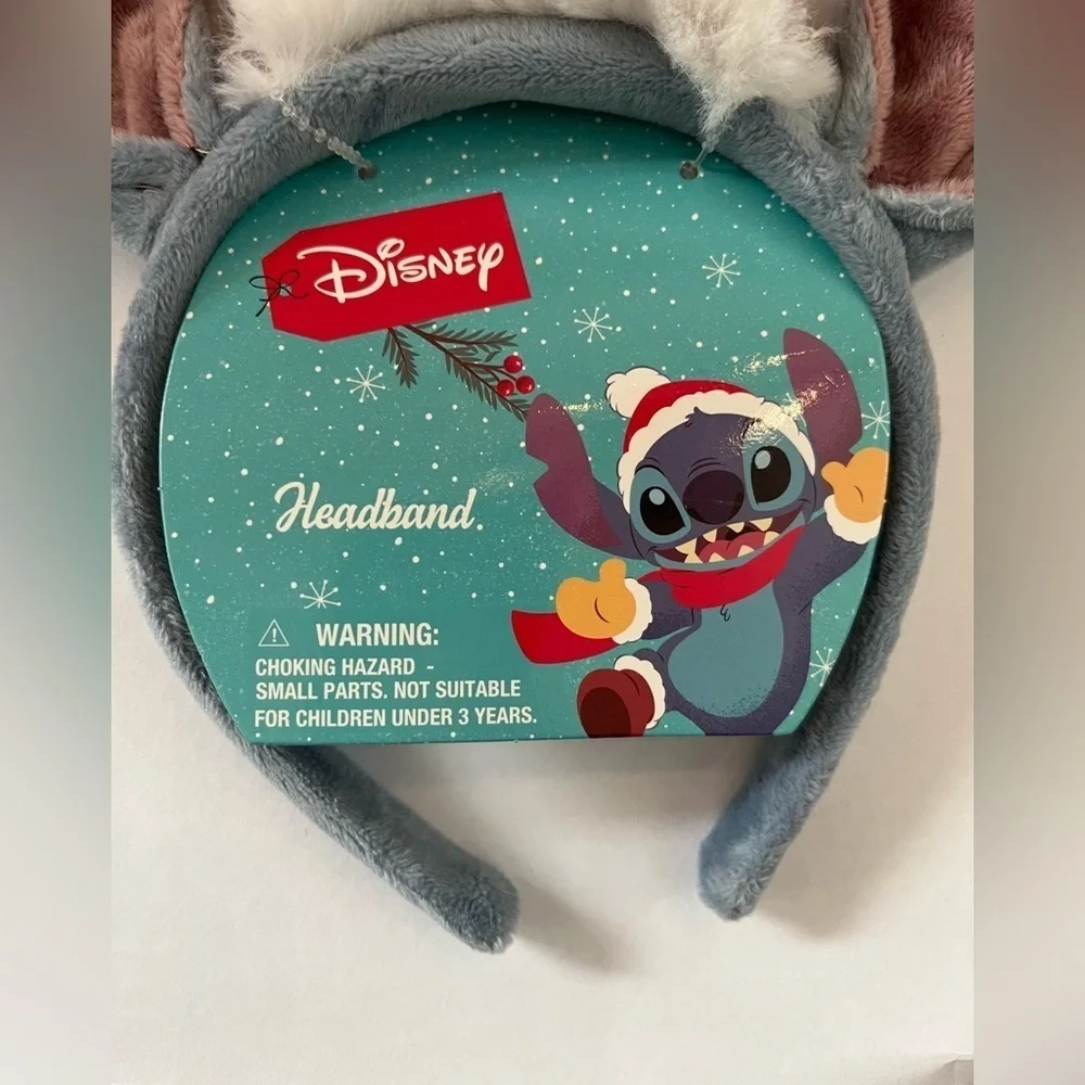 NWT Stitch from Lilo & stitch & Mickey Mouse Christmas headbands-2 total